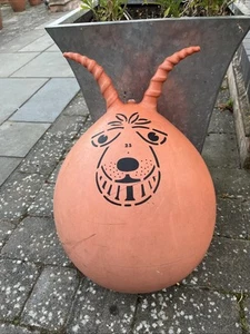 vintage space hopper in classic orange No 25 very early 70,s - Picture 1 of 4