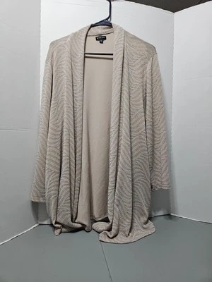 Marina Talla 24W Top Abierto Beige/Plateado Nuevo Con Etiqueta  Foto 1 de 4