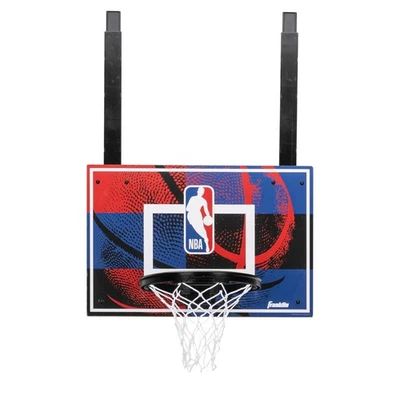 Juego ajustable de mini aro de baloncesto sobre la puerta para niños Nba Grow With Me Foto 1 de 4