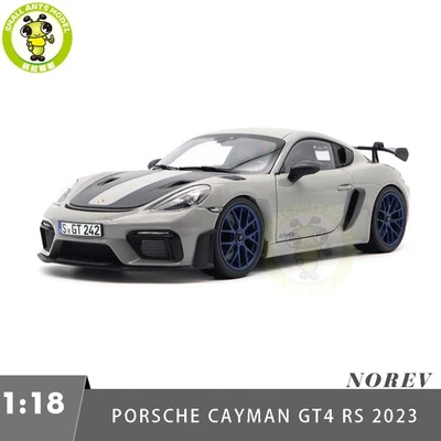 1/18 Porsche 718 Cayman GT4 RS 2023 Weissach Pack Norev 187253 Diecast Model Car - Image 1 of 4