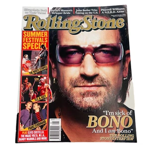 Bono / U2 - Rolling Stone Magazine Issue 648 February 2006 - Picture 1 of 11