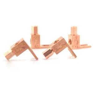 4PCS Pure Red Copper Y Spade U Fork Plugs Connector for HiFi Audio Speaker Cable - Picture 1 of 5