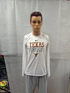 Team Issued Texas Sole Nike Long Sleeve Shirt M NCAA - Picture 1 of 8