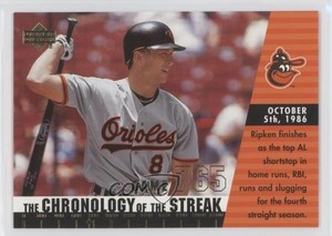 2007 Upper Deck Cal Ripken Jr Commemorative Box Set Cal Ripken Jr #20 HOF