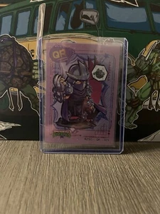Tarjeta trituradora tmnt Rise of the Teenage Mutant Ninja Turtles QR-023 - Imagen 1 de 2