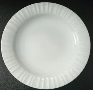 CORELLE CORNING FRENCH WHITE SALAD PLATE(S) 8 1/8" - Picture 1 of 2