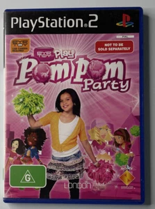 Eye Toy Play Pom Pom Party (2008) Playstation 2 Girls PS2 Game - Camera Required - Picture 1 of 12