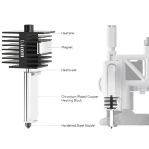 3D Printer Hotend Nozzle For Bambu Lab A1/A1Mini Hotend 0.2/0.4/0.6/0.8MM - Photo 1/16