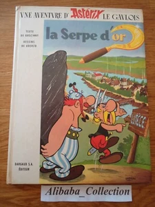 BD ASTERIX LA SERPE D'OR 1969 GOSCINNY UDERZO OBELIX - Imagen 1 de 7