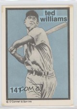 1984-91 O'Connell & Son Ink Ted Williams #141 HOF