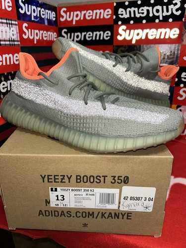 Taglia 13 Adidas Yeezy Boost 350 V2 Desert Sage