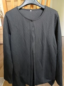 Cardigan Damen schwarz - Bild 1 von 3
