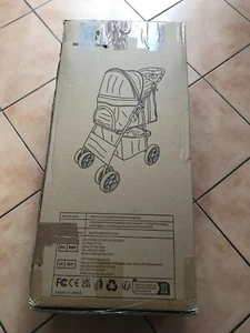 Hunde Kinderwagen Klappbar Farbe Coffee - Bild 1 von 1