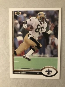 1991 Upper Deck #692 Quinn Early New Orleans Saints B3706 - Picture 1 of 2