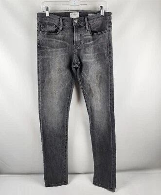 Frame Denim Jeans Mens 30 L'Homme Slim Straight Fit Gray (30x33) - Image 1 of 4
