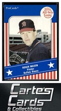 Roger Mason 1991 ProCards Triple A All-Stars #AAA3  Buffalo Bisons