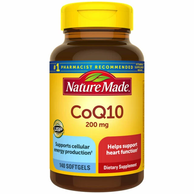 Nature Made CoQ10 Coenzyme Q10 - 120 Softgels