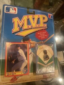Nolan Ryan Texas Rangers 1990 Unopened Sealed ACE MVP Pin & Card - Picture 1 of 5