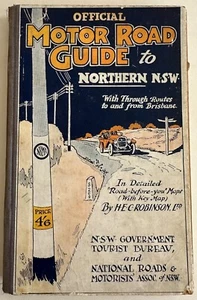 Official Motor Road Guide to Northern N.S.W. (Card cover, 2nd ed. ?30s) REDUCED - Picture 1 of 13