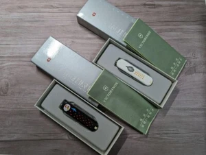 Victorinox Puella Magi Madoka Magica Swiss Champ Swiss Army Knife Set of 2 New - Picture 1 of 3