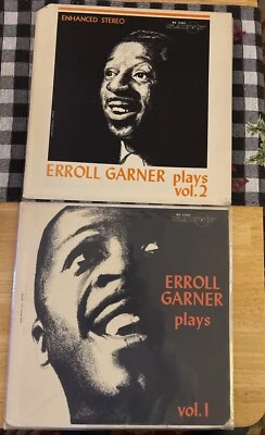 Erroll Garner ‎– Plays Vol 1 & 2 Savoy 12002 & 12003 LP 1973 Jazz Vinyl - Image 1 of 4