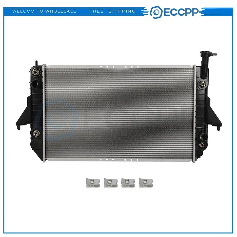 Aluminum Radiator For 1996-2005 Chevrolet Astro 4.3L 1996-2005 GMC Safari 4.3L - Изображение 1 из 4