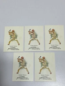 (5) 2008 Topps Allen & Ginter ALBERT PUJOLS #50 HOF Cardinals **FREE SHIPPING** - Picture 1 of 2