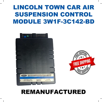 Módulo de control de suspensión neumática Lincoln Town Car 2003 probado 3W1F-3C142-BD Foto 1 de 2