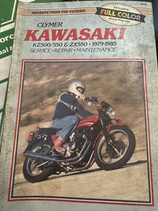 1979/85 Kawasaki KZ 500/550 ZX550 OEM Shop Manual - Bild 1 von 6