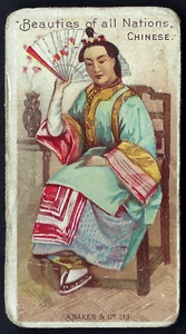BAKER - BEAUTIES OF ALL NATIONS (A BAKER) - CHINESE - Picture 1 of 2