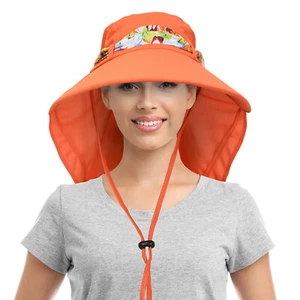 Solaris Women??s Sun Hat Neck Flap Wide Brim UV Protection UPF 50+ Foldable - Picture 1 of 6