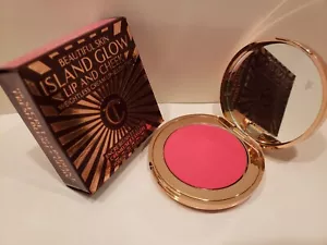 Charlotte Tilbury-Lip & Cheek Weightless Cream Lip Blush Tint-Paradise Pink Glow - Picture 1 of 1