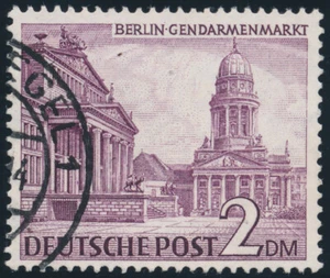 BERLIN 1949, MiNr. 58 X, sauber gestempelt, Befund Schlegel, Mi. 300,- - Bild 1 von 1