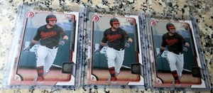 DJ STEWART 2015 Bowman #1 Draft Pick 1st TRUE Rookie Card RC LOT Mets HR Power $ - Picture 1 of 2