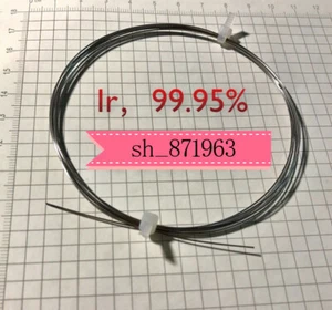 99,95% reiner Iridiumdraht Ir Durchmesser 0,5 mm Länge 100 mm - Bild 1 von 4