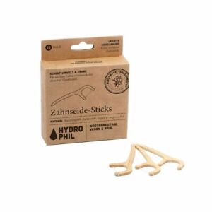 Hydrophil - Zahnseide-Sticks Zahnseidestick Zahnpflege Stick vegan & ungewachst