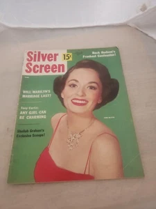 SILVER SCREEN MAGAZINE JUNE 1954 MARILYN MONROE ANN BLYTH - Picture 1 of 2