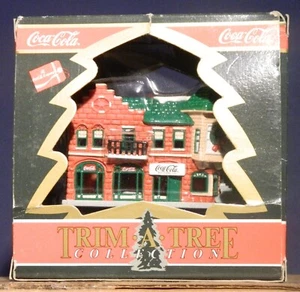 Coca-Cola Town Square Collection: COKE BOTTLING CO ORNAMENT, 9102, 1991 - Picture 1 of 4