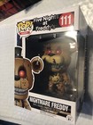 Funko POP! Five Nights at Freddy's NIGHTMARE FREDDY #111 DENTED CREASES ON BOX