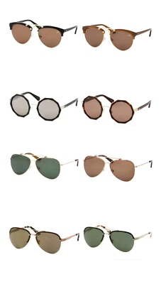 НОВЫЙ $179 эль ALESSANDRA BOHO фестиваль авиатор зеркальный винтажный стиль солнцезащитные очки - Изображение 1 из 3