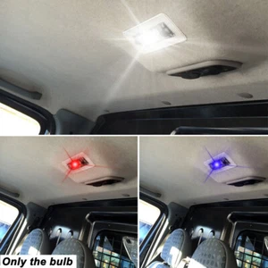For FORD TRANSIT Mk7 2006-2012 WHITE LED INTERIOR ROOF LIGHT LED BULBS 207 BA15S - Picture 1 of 9