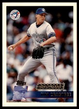 1996 Topps Tim Crabtree Baseball Card Toronto Blue Jays #351