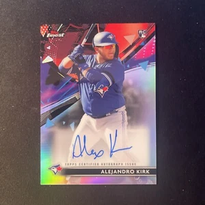 2021 Topps Finest - Finest Autographs #FA-AK Alejandro Kirk (AU, RC) - Picture 1 of 2