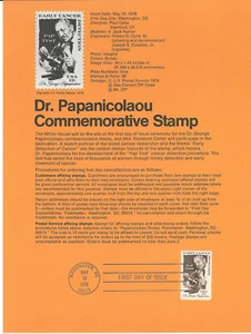 Scott #1754...13 Cent...Early Cancer Test...First Day Of Issue (1978) - Picture 1 of 1