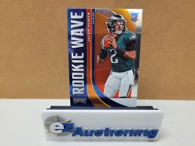 2020 Panini Playoff - Rookie Wave Jalen Hurts RW-22 - Image 1 of 2