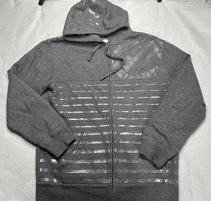 Sudadera con Capucha Ecko Unltd Gris Cremallera Completa Talla L Logo Rhino Y2k - Imagen 1 de 9