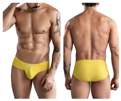 Clever 1746 Pastel Briefs Color Mustard - Image 1 of 4