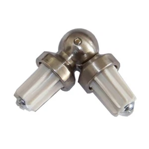 BASIT Eckverbinder Winkelverbinder für Gardinenstangen Rohr 19mm W19 - Bild 1 von 1