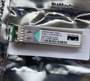 Transceptor óptico original Cisco CWDM-SFP-1530 31222 - Imagen 1 de 1