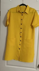Gelbes Damenkleid Größe M Neu » - Bild 1 von 2